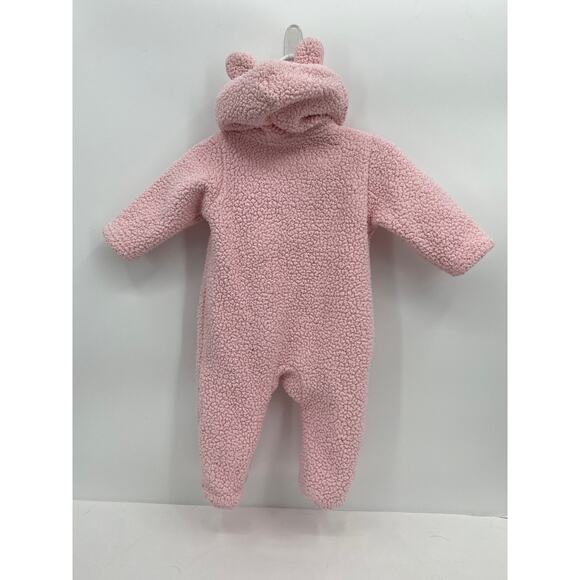 Carter's 6 mo fuzzy bear One Piece Jumpsuit Cozy Fleece bunting snowsuit - Picture 5 of 5